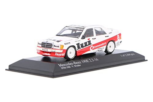 Minichamps – Miniatura – Mercedes Benz 190E 2.3 Weidler 1986, 400863508