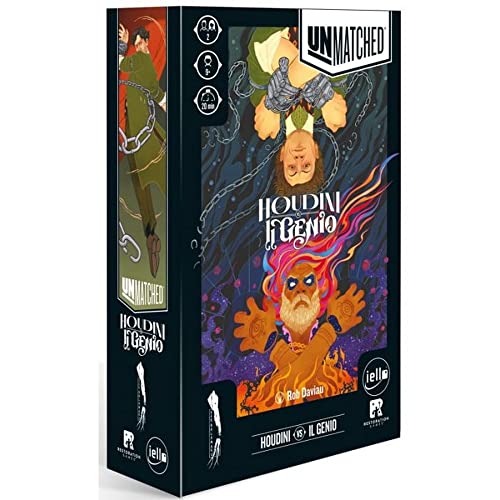 Unmatched - Houdini Vs Genio Della Lampada Gioco Da Tavolo In Italiano
