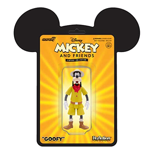Super7 - Figura Reaction Disney Goofy – Figura Da Collezione
