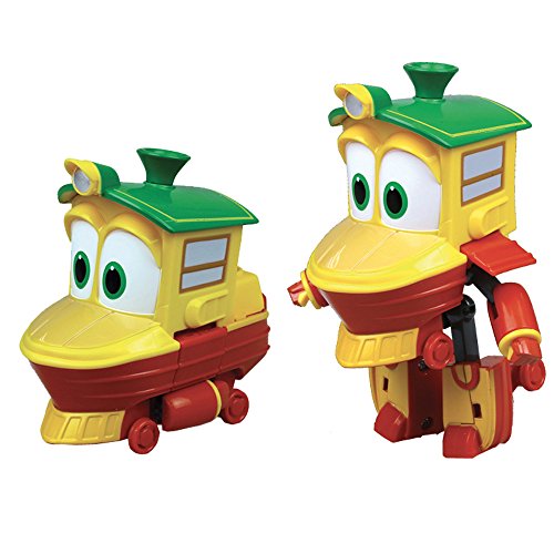 Rocco Giocattoli 21737234 Robot Trains Personaggi Trasformabili( Duck O Sally), Modelli Assortiti, 1 Pezzo, 10 Cm