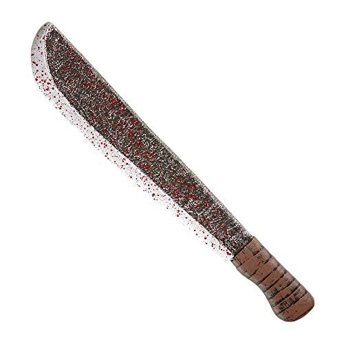 Widmann- Machete Insanguinato Adulto Unisex, Multicolore, 48674