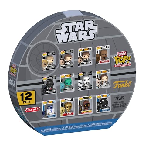 Funko Bitty Pop! Star Wars: A New Hope - 12Pc Multipack - 0.9 Inch (2.2 Cm) Da Collezione - Ripiano Espositivo Impilabile Incluso - Idea Regalo - Bors