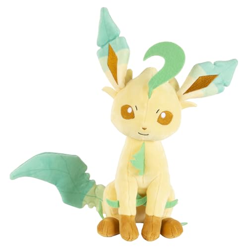 Pokémon Peluche Leafeon 20 Cm - Pupazzi Nuova Ondata 2022 – Peluche Autentici Ufficiali Giocattoli