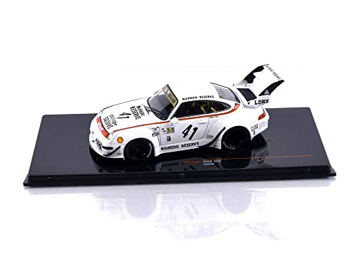 Compatibile Con Porsche 911 (993) Rwb Lbwk Nº41 Bianco 1:43 Ixo Models Moc322