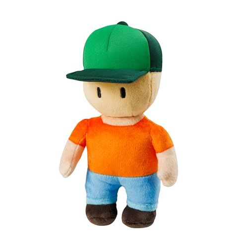 Bandai - Stumble Guys - Mr Stumble - Grande Peluche Colorato 30 Cm - Peluche Videogioco Stumble Guys - Peluche Mr Stumble Da Collezionare - Giocattolo