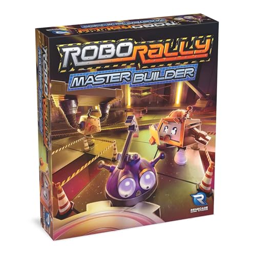 Renegade Game Studios: Robo Rally - Espansione Master Builder - Gioco Da Tavolo Con Movimento Programmato Di Strategia, Nuove Griglie, Età 12+, 2-6 Gi