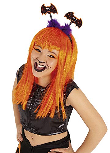 Haunted House - Fascia A Molla Con Pipistrelli Con Occhi Mobili (Rubies S4397)