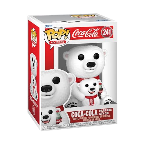 Funko Pop! & Buddy: Coca Cola Polar Bear-Cola - Bear & Cub - Coca-Cola - Figura In Vinile Da Collezione - Idea Regalo - Merchandising Ufficiale - Gioc