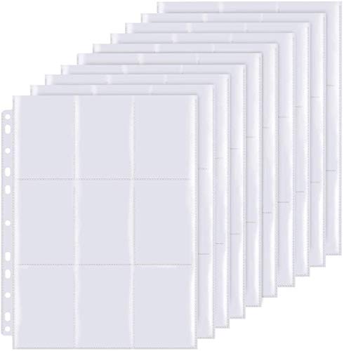 Lisopo 540 Tasche Per Carte Da Collezione, 30 Pagine Per 18 Tasche