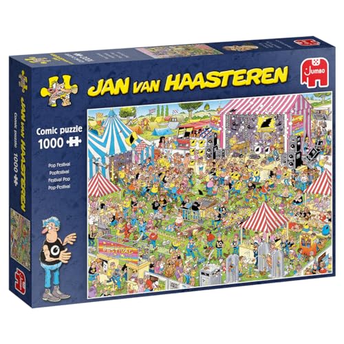 Jumbo - 19028 - Festival Pop - 1000 Pezzi Jan Van Haasteren