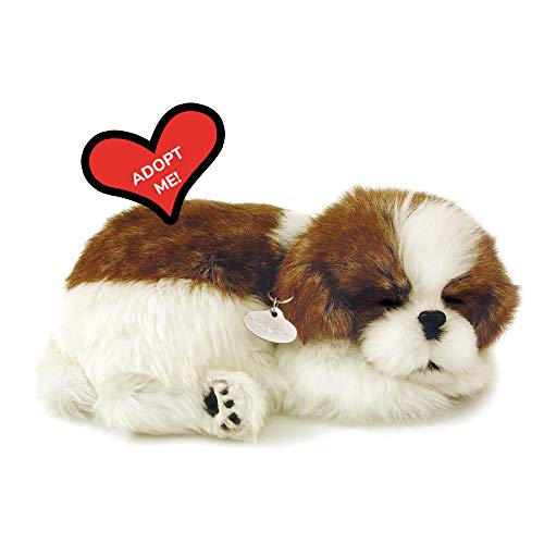 Perfect Petzzz - Giocattolo Interattivo Originale Shih Tzu, Realistico E Realistico, Cane Da Compagnia Con Pelliccia Sintetica 100% Artigianale