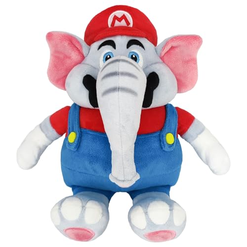 Super Mario Bros. Wonder Plush Figure Mario Elefant 27 Cm