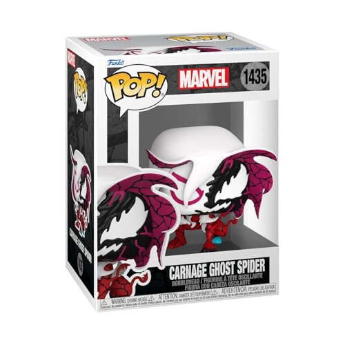 Funko Pop! Marvel: Carnageized - Ghost Spider - Marvel Comics - Fumetti Marvel - Figura In Vinile Da Collezione - Idea Regalo - Merchandising Ufficial
