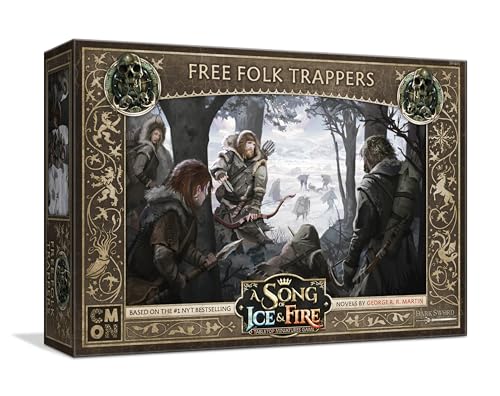 Coolminiornot Cmnsif403 Song Of Ice And Fire Miniatures Game: Free Folk Trappers Espansione, Colori Misti