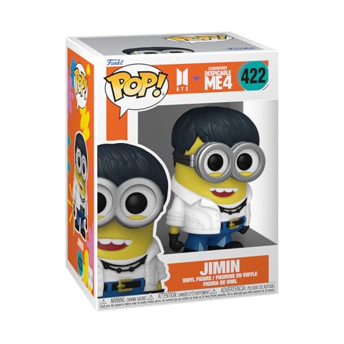 Funko Pop! Rocks: Minions X Bts - Jimin - Bts + Minions - Figura In Vinile Da Collezione - Idea Regalo - Merchandising Ufficiale - Giocattoli Per Bamb
