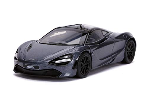 Jada Toys- 30755S - Fast Furious Mclaren 720S - Scala 1:32 12Cm - Auto In Miniatura Da Collezione, Colore: Grigio Metallizzato