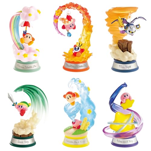 Re-Ment - Boite De 6 Figurines Kirby Terrarium Swing Kirby - 4521121206530