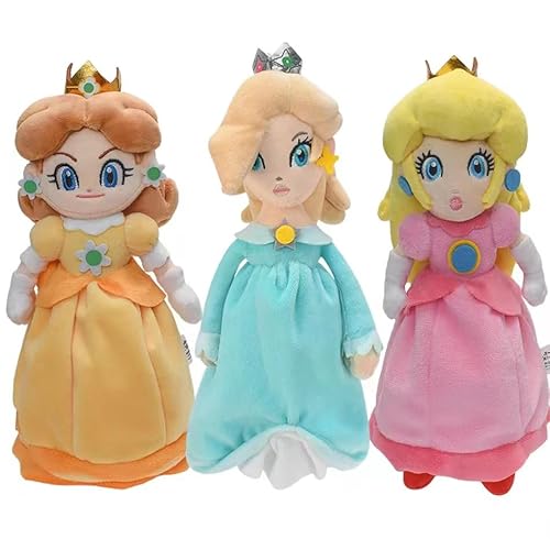 Huawell Sup Mari All Star Collection Princes Peach Peluche Princessrosalina & Dasy Peluche 20,3 Cm (Principi Pesca & Principesse Rosalina & Dasy)