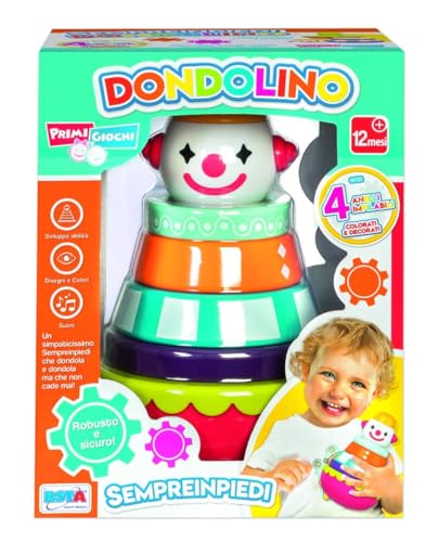 Rstoys Primi Giochi - Clown Sempreinpiedi