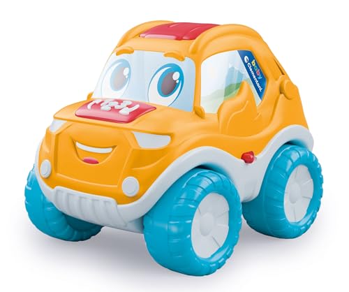 Clementoni Baby Rally Capriole, Macchinina Bambino 2-4 Anni, Gioco Prima Infanzia, Macchina Telecomandata Con Suoni E Canzoni, Stimola Manualità, Ling