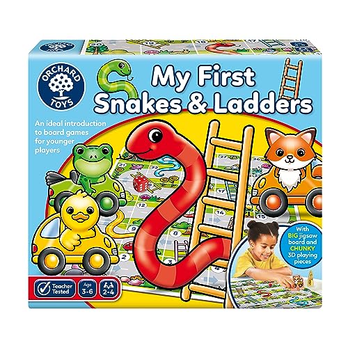 Orchard Toys My First Snakes & Ladders