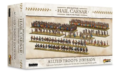 Warlord Games Allied Troops Division - Miniature In Plastica In Scala Epica Per Grandine Cesare Epica Guerre Puniche Epiche Per Wargaming Da Tavolo