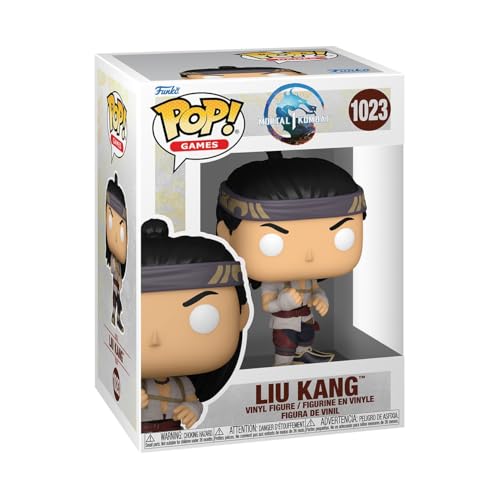Funko Pop! Games: Mk1- Liu Kang - (God Of Fire) - Mortal Kombat Game Franchise - Figura In Vinile Da Collezione - Idea Regalo - Merchandising Ufficial