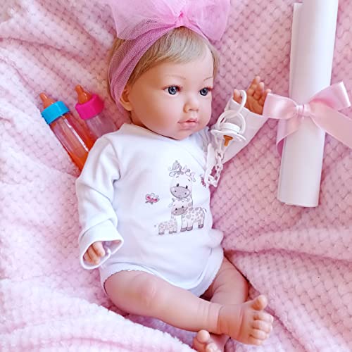 María Jesús Bambola Reborn Femmina - Bambole Reborn In Silicone Morbido, Originali E Realistiche - Peso Di 2 Kg E Caduta Della Testa, Bambole Reborn C