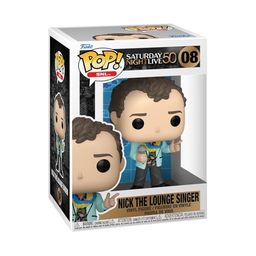 Funko Pop! Tv: Snl 50Th - Nick The Lounge Singer - Saturday Night Live - Figura In Vinile Da Collezione - Idea Regalo - Merchandising Ufficiale - Gioc