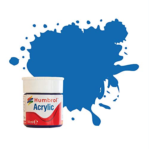 Humbrol Acrilico No 52 Baltic Blu - Metallic - 14Ml