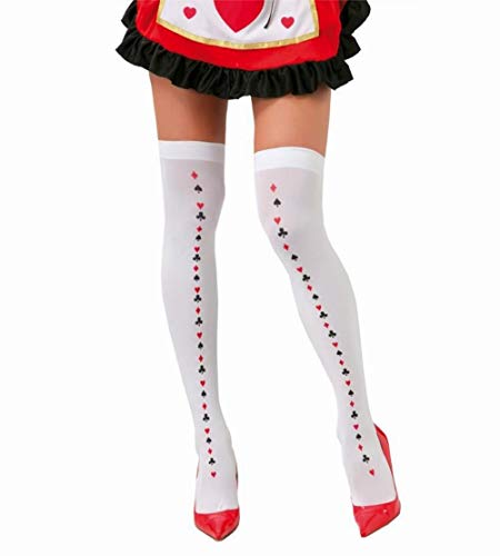 Fiestas Guirca Calze Donna Parigine Poker Misura Unica Donna