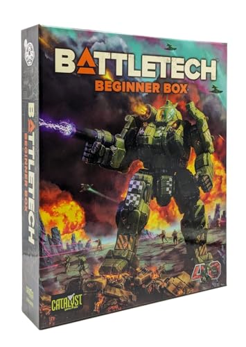Catalyst Game Labs Battletech Beginner Box 40Th Anniversary By, Strategy Board Game, For 2 Players And Ages 14+