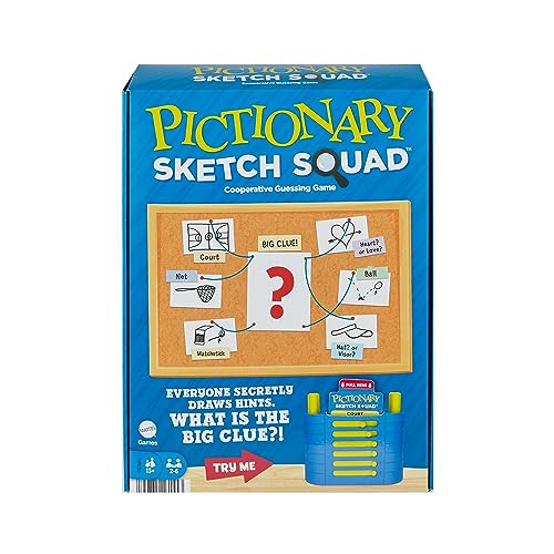 Mattel Games Pictionary Sketch, Versione: Francese, Htw84