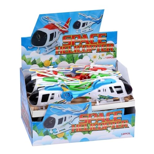 Joygum Space Helicopter Giocattolo A Forma Di Eliccotero-Con Gustose Caramellex12Pcs