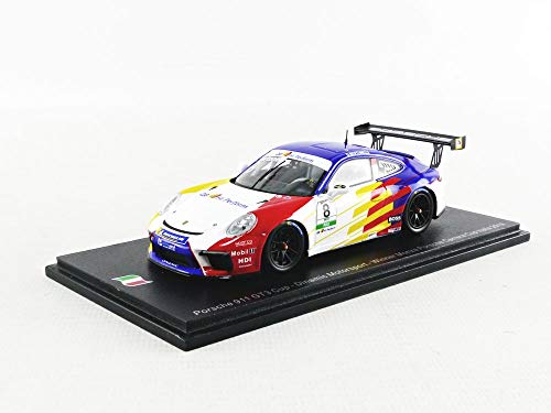 Spark - Auto In Miniatura Da Collezione, Si009, Blu/Bianco/Giallo/Rosso