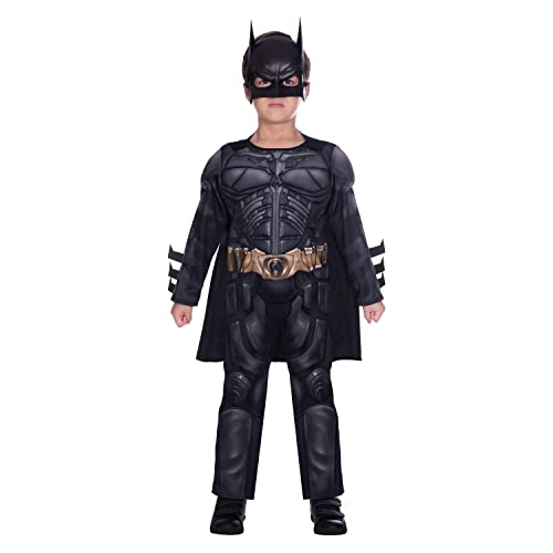 Costume Classico Da Batman Warner Bros (9906062) Per Bambini (6-8 Anni)