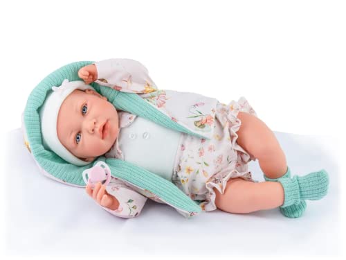 Marina & Pau Bambola Ane Mint Astuccio 45 Cm