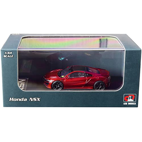 Lcd Models Lcd64004Re - Hond. Nsx Red - Scala 1/64 - Modello Da Collezione