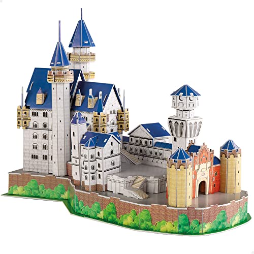 Colorbaby Puzzle, Nessuno, Colore New Swan Castle Multicolore, Normal, 89-49658_8412842496583