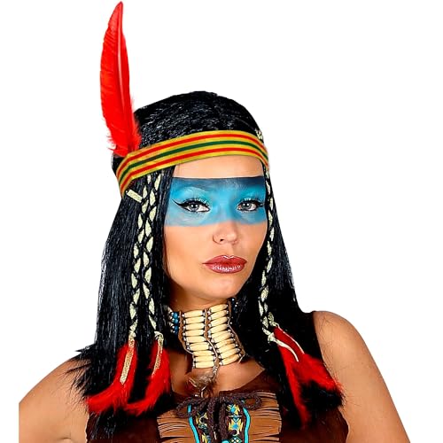 Widmann - Cheyenne Parrucca Con Fregi E Piume