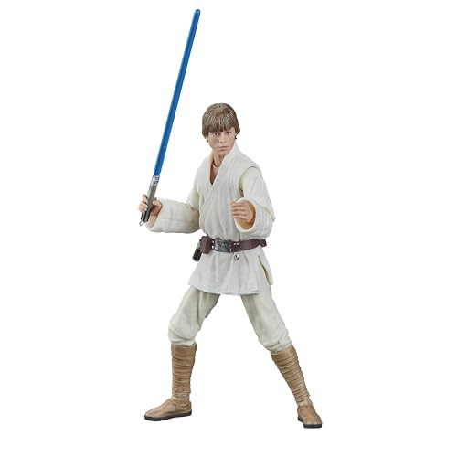 Hasbro Star Wars The Black Series, Luke Skywalker, Action Figure Collezionabile Ispirata Al Film "Star Wars: Una Nuova Speranza" Da 15 Cm