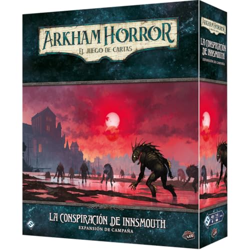 Fantasy Flight Games | Arkahm Horror Lcg: La Cospirazione Di Innsmouth | Espansione Campagna | Gioco Di Carte | A Partire Da 14 Anni | Da 1 A 4 Giocat