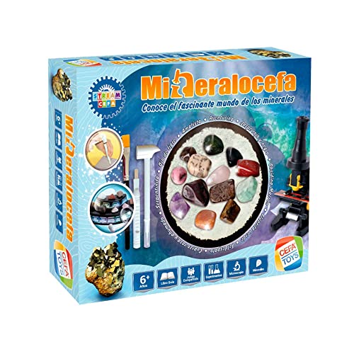 Cefa Toys Gioco Mineraloccia Il Fascino Mondo Dei Minerali, Multicolore (21841)