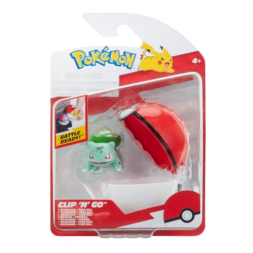 Pkw - Clip 'N' Go (Bulbasaur #1 Con Poké Ball) W18