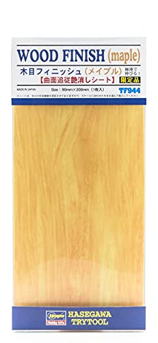Hasegawa 120116 671944 - Pellicola Adesiva, Superficie In Legno, Acero, 90 X 200 Mm