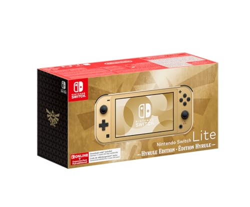 Nintendo Switch Lite: Hyrule Edition + 12 Months Nso