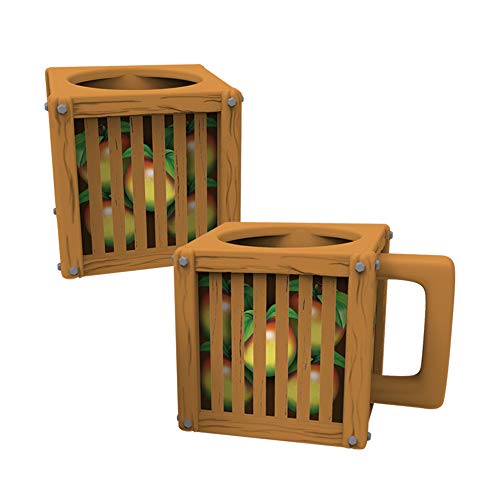 Numskull Ufficiale Crash Team Racing Nitro-Fueled Wumpa Fruit Crate Mug Ns1606