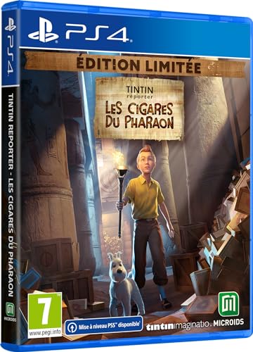 Tintin Reporter - Les Cigares Du Pharaon - Jeu Ps5 - Edition Limitée