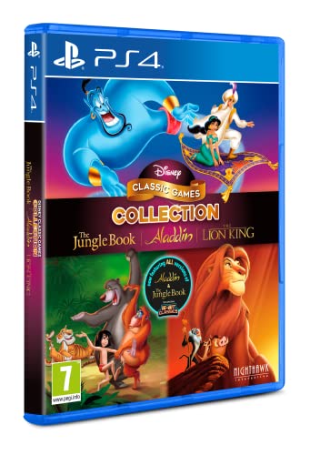 Disney Classic Games Collection: The Jungle Book, Aladdin, The Lion King Ps4 - Playstation 4