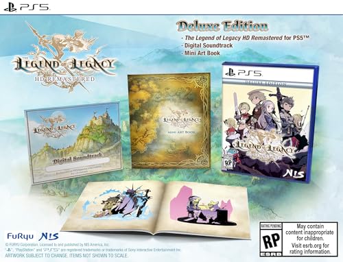 The Legend Of Legacy Hd Remastered - Deluxe Edition For Playstation 5